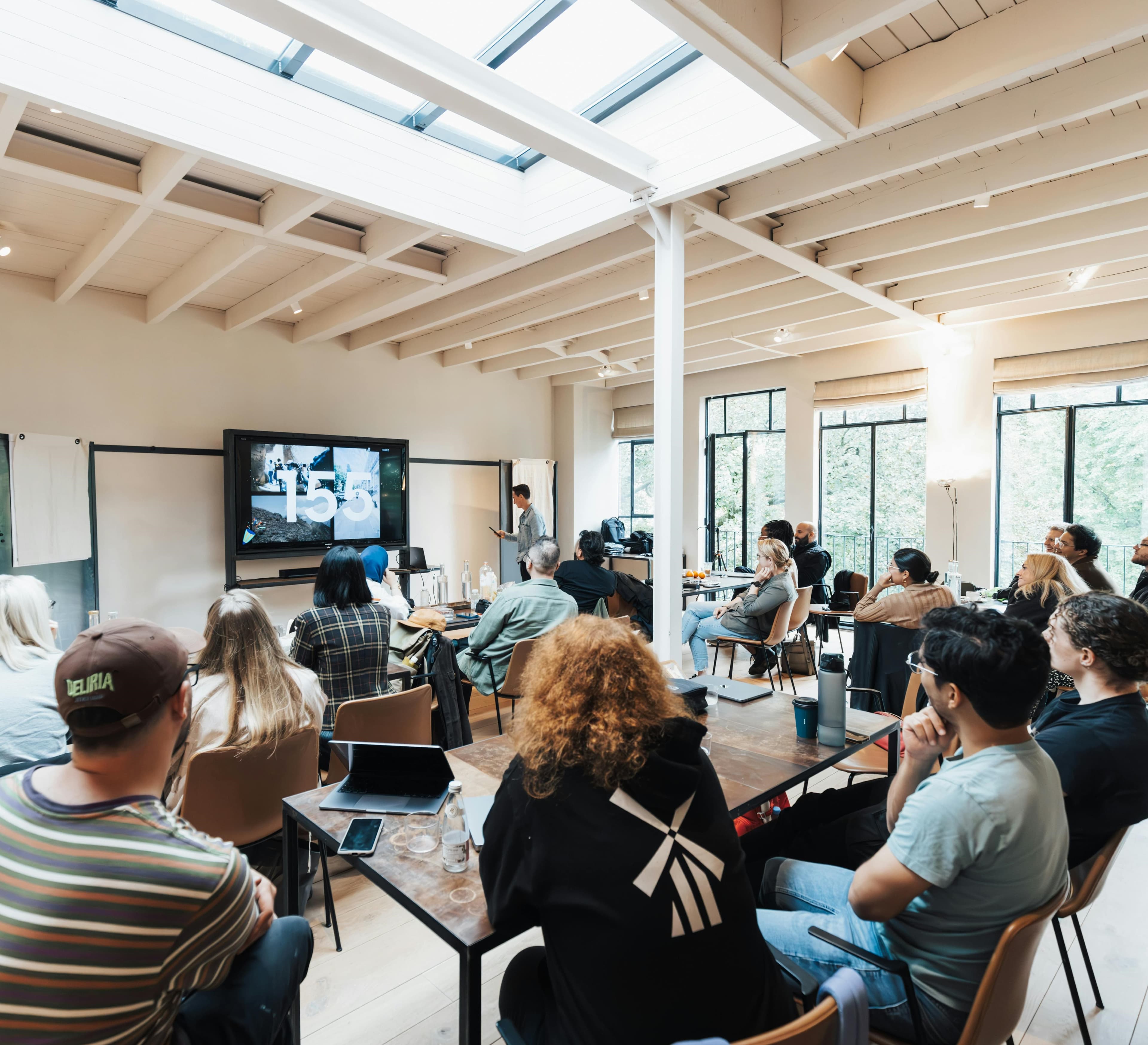 Interactive professional training workshop